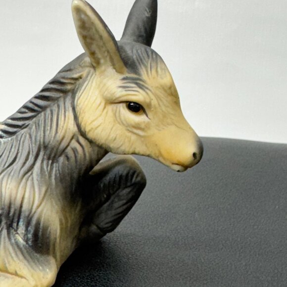 Homco Donkey‎ Replacement Figurine Piece Nativity #5216 Christmas - Picture 9 of 9